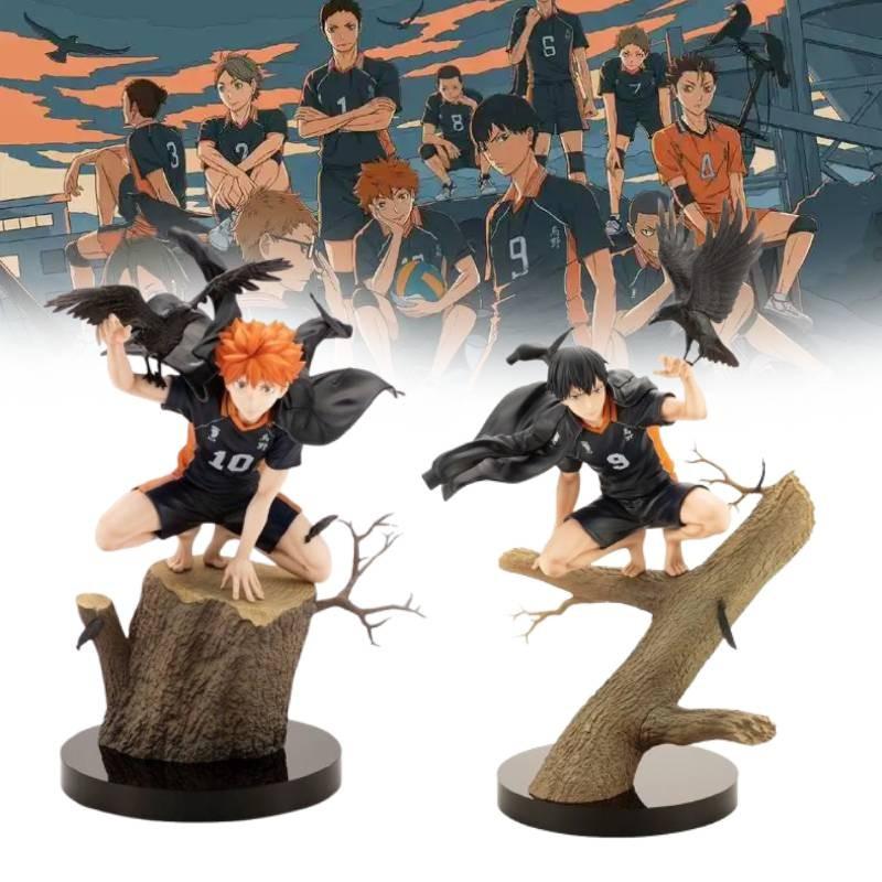 Haikyuu Тобио Кагеяма Хината Шоё Фигурка Игрушка Мультяшная Кукла-Украшение