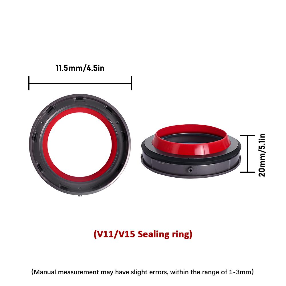 Dust Container Top Fixed Sealing Ring Spare Part for Dyson V11 V15 SV14 SV15 SV22 Vacuum Cleaner Accessories