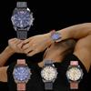 Роскошные часы для мужчин Fashion Date Week из нержавеющей стали мужские часы повседневные кварцевые мужские часы мужские часы подарок
