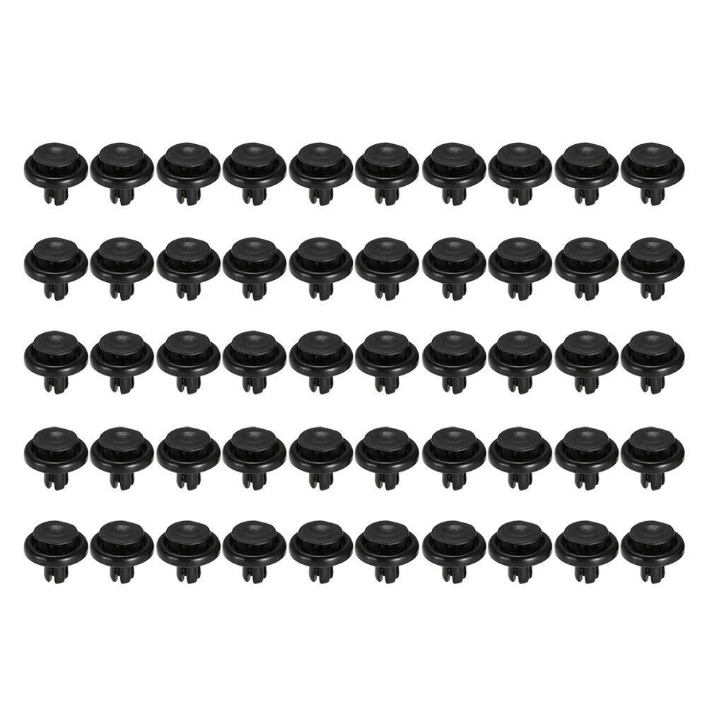 Автомобильные крепежные зажимы, 50 шт., пластиковые фиксаторы, автомобильные канцелярские заклепки, зажимы для отделки, универсальные