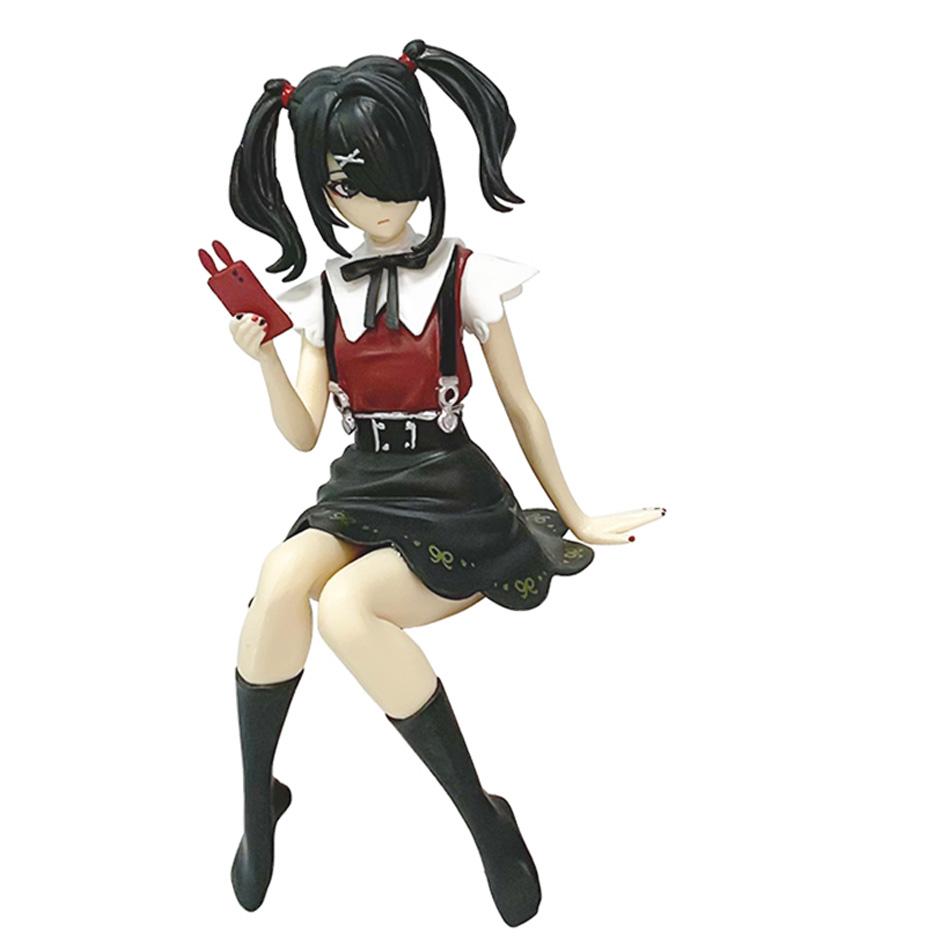 Аниме Needy Girl Overdose Милая Рейн Кандж ПВХ Фигурка Красивая Девушка Настольная Модель Коллекция Подарок на День Рождения Рождество В наличии
