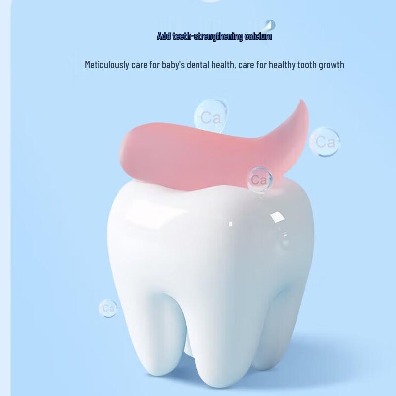 Набор фруктовой зубной пасты для детей Lengsuanling Beilele