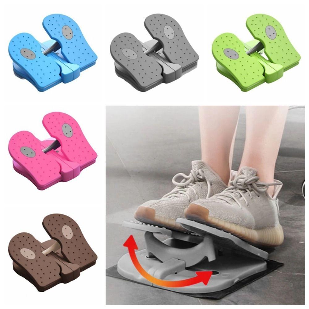 Foldable Mini Foot Pedal Treadmill Non-Slip Calf Stretching Board Leg Stretch Board Home Workout