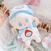 Dress Up Cotton Doll Suit Bear Hat Plush Dolls Clothes Cotton Doll Clothes Set  Doll Accessories