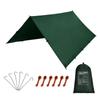 KALINCO Waterproof Camping Tarp UV Ultra Sun Light Heat Storage Case Outdoor 3x3m Tarp, Tent, Protection, Lightweight, Shade, Protection, Blocking,