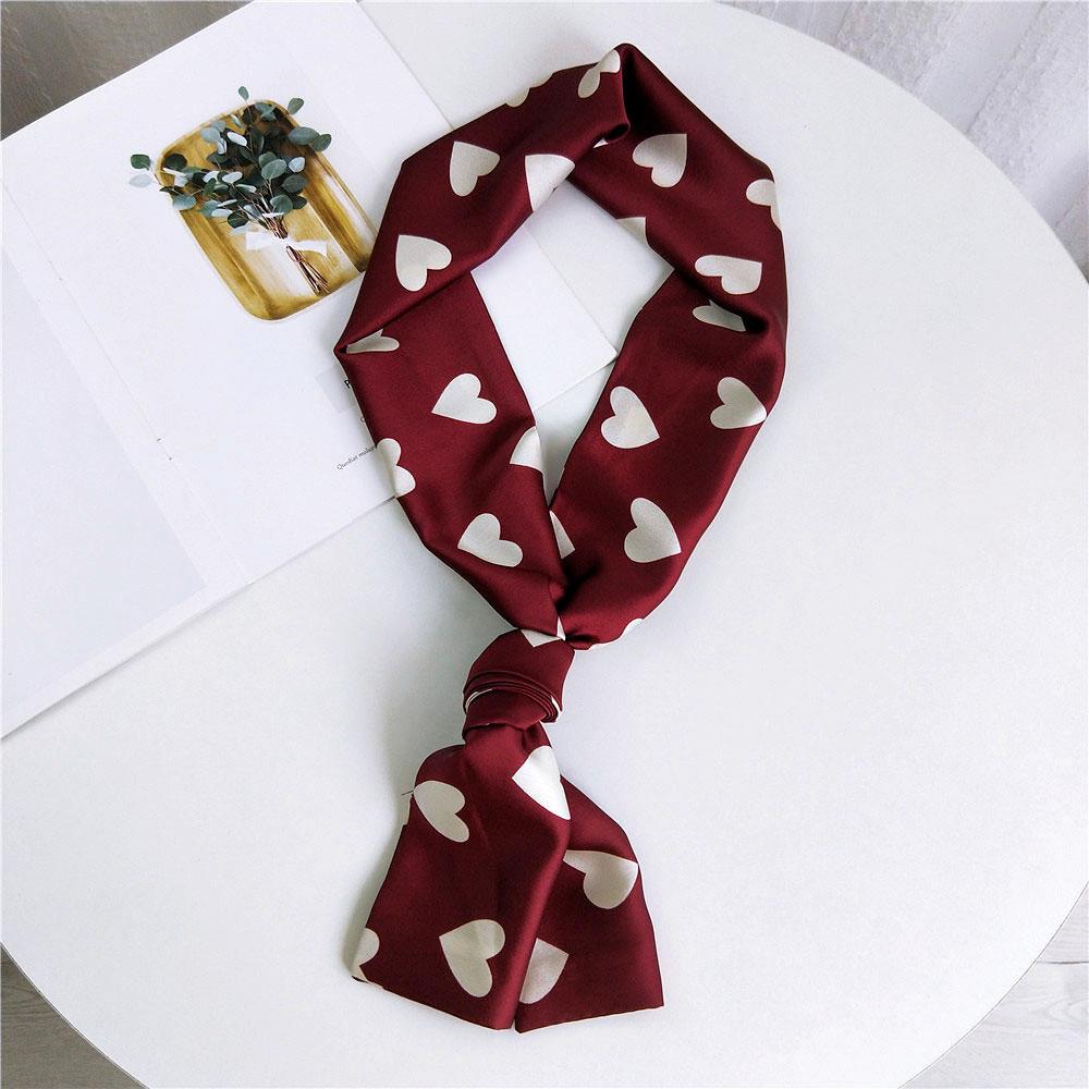 New Scarves Silk Scarves Women'S Spring And Autumn Season Long Decorative Professional Scarves Summer Thin Styles Paired With Shirts Stylish