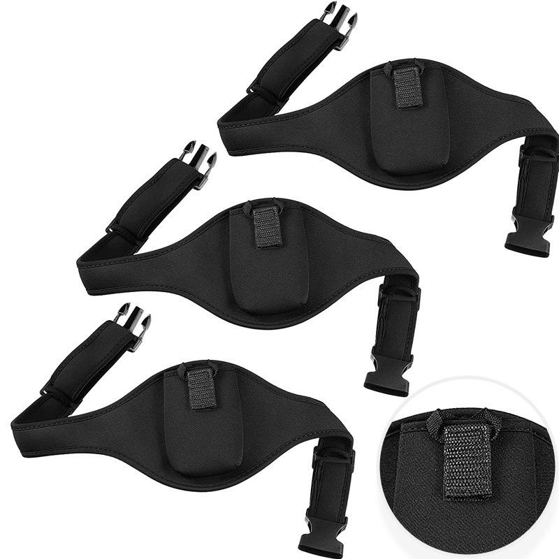 Adjustable Mic Belt With Hands-Free Mic Mount - Secure Waist Carrier Pouch Fit For Fitness Instructors,Public Speakers,Performancer