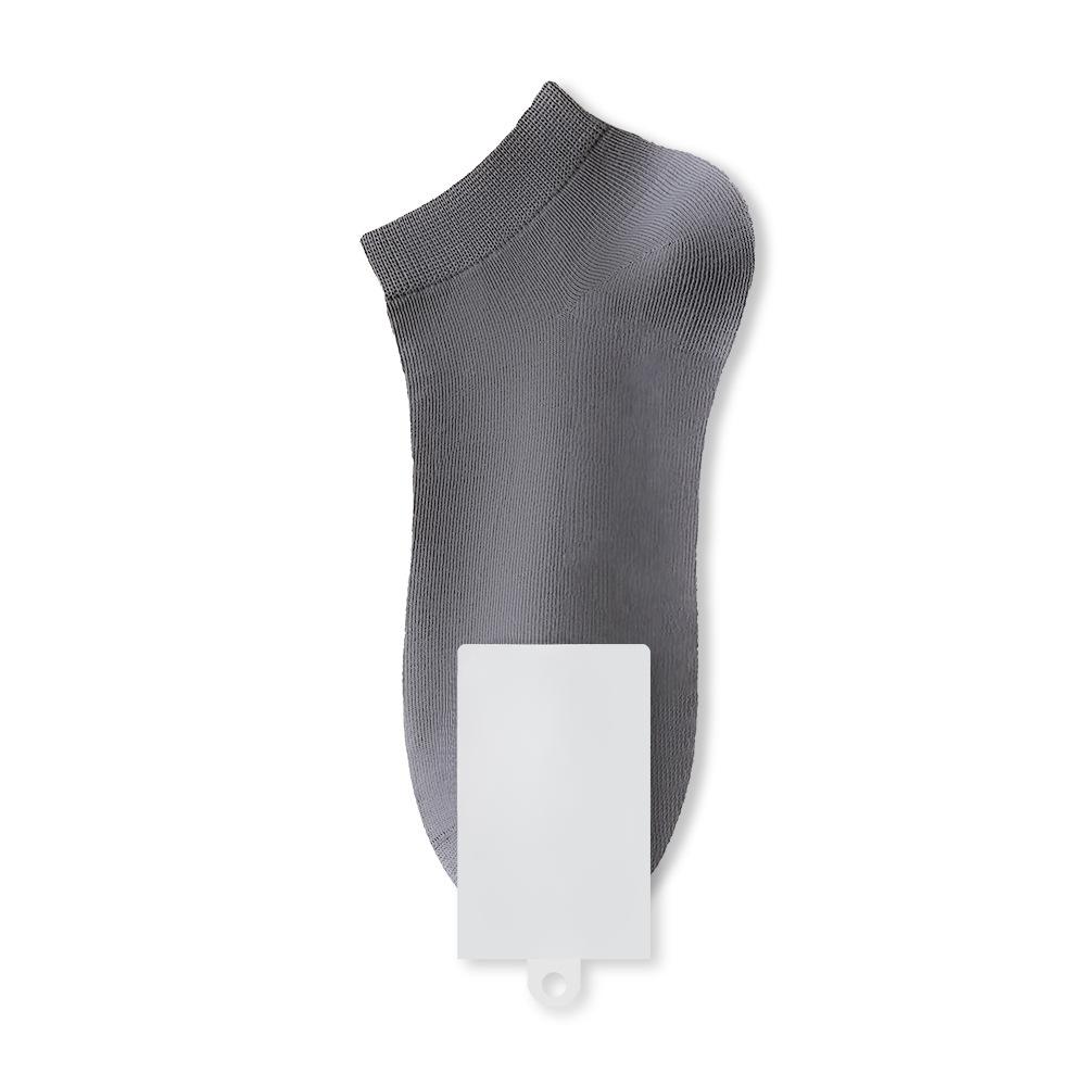 Мужские весенне-летние хлопковые спортивные влагоотводящие дезодорирующие короткие хлопковые носки