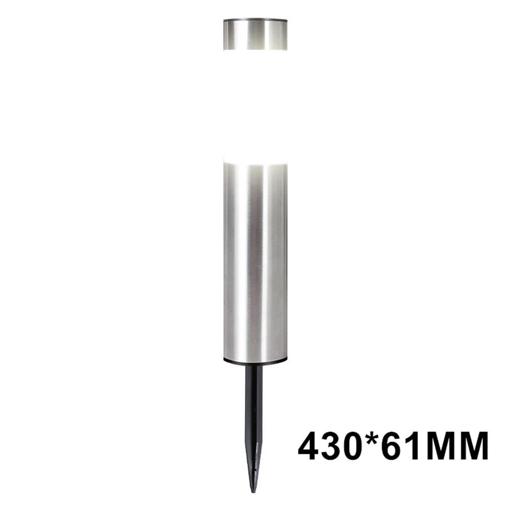 1/2/4/10 Pack 600mah Solar Garden Pathway Lights Outdoor LED Lighting Ground Plug Bollard Light for Patio, Gardens,Pathways,Lawn