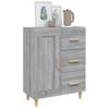 Sideboard Gray Sonoma 69.5 x 34 x 90 cm Particleboard