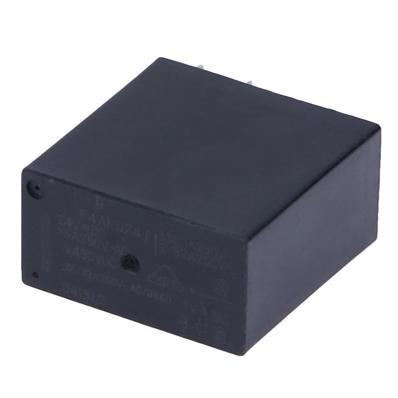 1 шт., 24 В, реле F4Ak024T, 24 В постоянного тока, 5 А, 6 контактов