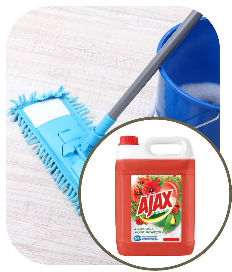 Ajax Płyn - Floral Fiesta Polne Kwiaty 5L