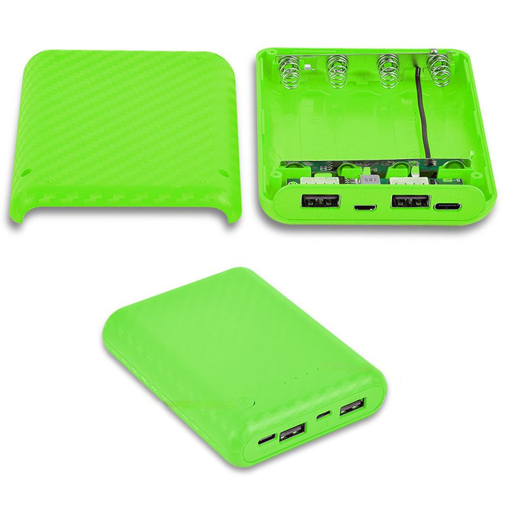 1 шт. 4-слотовый корпус для зарядки аккумуляторов, Power Bank, корпус зарядного устройства, корпус блока питания, электроинструмент