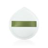 Marshmallow Makeup Puff - Clear Finish, Non-Absorbing, Dual-Use Thumb Puff for Setting Foundation