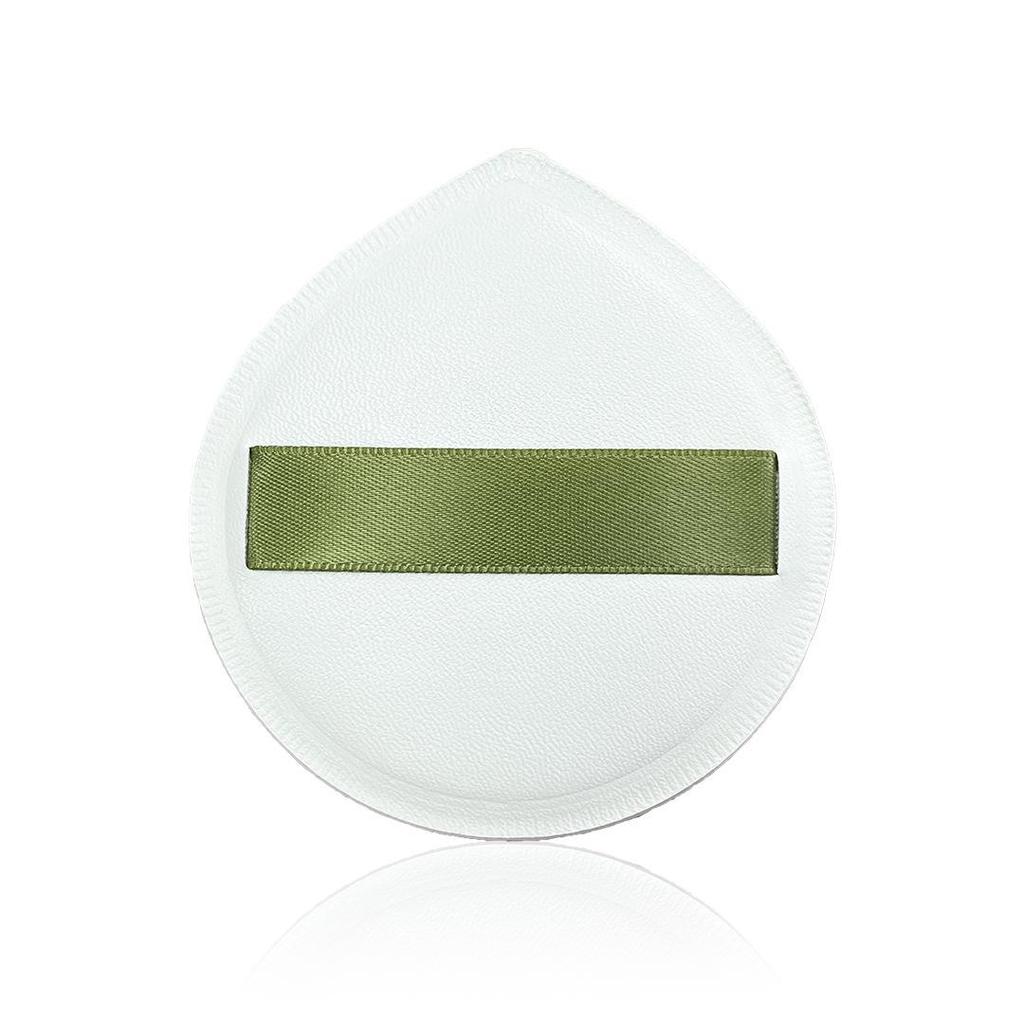 Marshmallow Makeup Puff - Clear Finish, Non-Absorbing, Dual-Use Thumb Puff for Setting Foundation