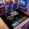 SEV Marchal Logo Rug, Suitable for Living Room, Bedroom, Game Room, Computer Room and Home Décor.