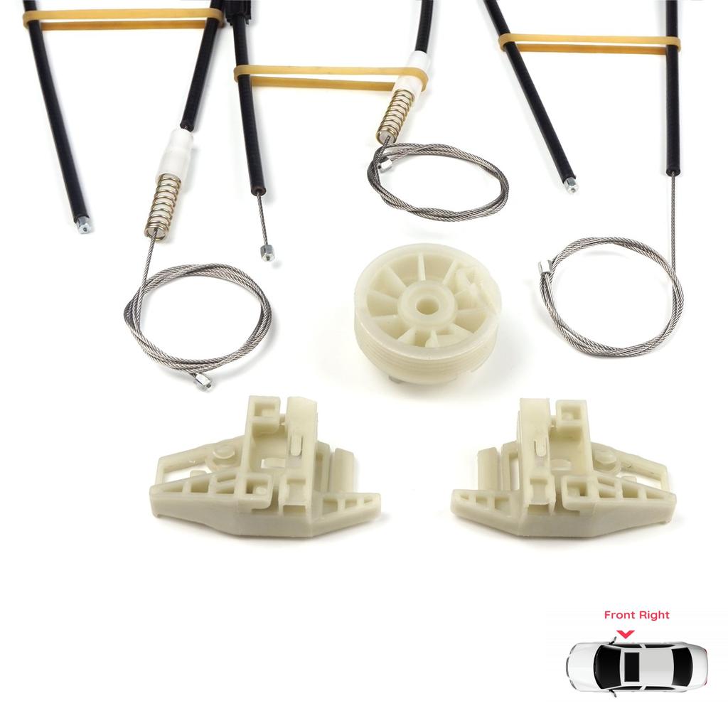 BWR284 Window Regulator Repair Kit Front Right Door for Renault Megane MK2 2002-2008 4/5 Door 8200325135
