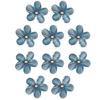 10pcs Sweet Pearls Flower Hairpin Resin Women Side Clip Headdress Mini Hair Claw  Daily