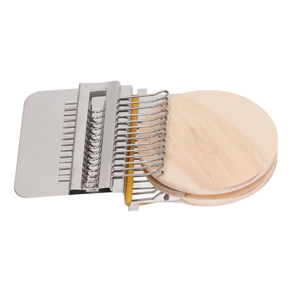 Darning Loom Weave Tool Small Weaving Loom Kit with 14 Hooks 1 Needle for Hand Knitting DIY Crafts