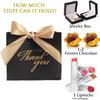Bow Ribbon Design Thank You Gift Bags 10 Pack Gift Packaging Boxes Mini Gift Bags  Baby Shower