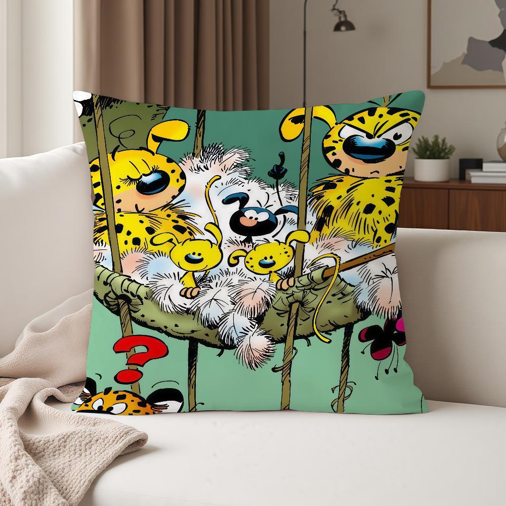 Mmarsupilami Cushion Cover Pillow Case Suitable For Bedrooms Living Rooms Cars Home Decoration