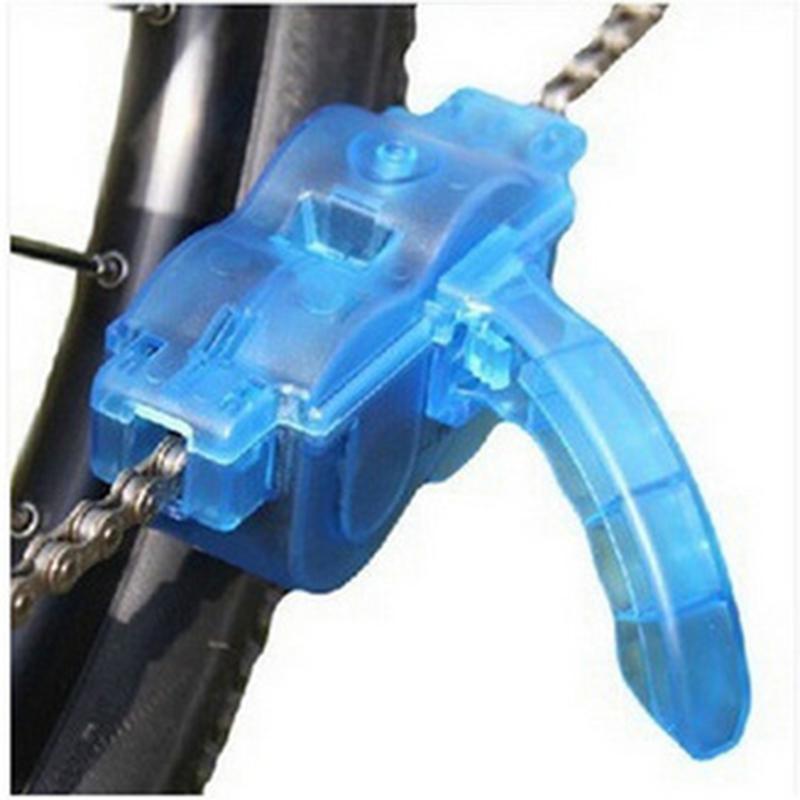 Bicycle Accessories Universal Bike Chain Cleaner Scrubber Tool with Rotating Brushes