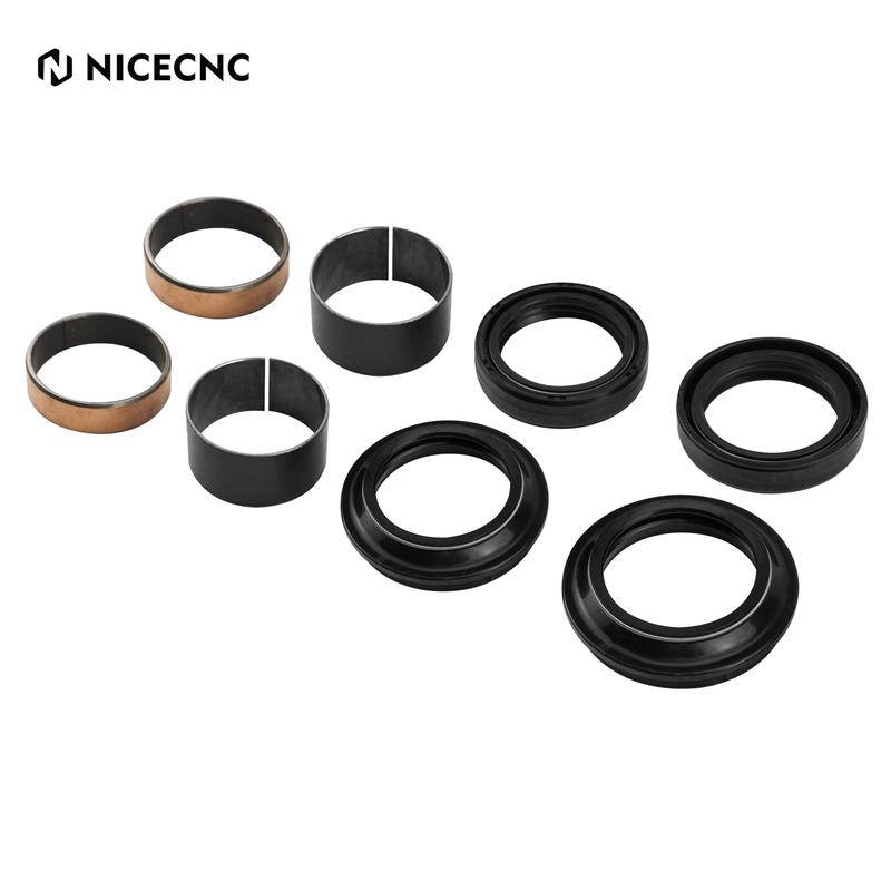 NICECNC For Yamaha YZ85 2002-2023 YZ80 1997-2001 YZ65 2018-2023 Motorcycle Fork Oil Seals Fork Slider Bushings YZ 85 Accessories