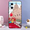 Лондонский Красный Автобус Биг Бен Чехол Для OPPO Reno 12 F 11F 13F 14F 10 11 13 14 Pro 7 8 Lite OPPO Find X9 X6 X5 X8 Pro Чехол