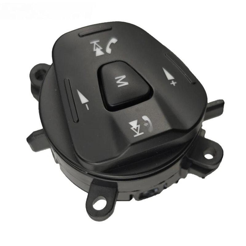 Steering Wheel Volume Control Switch Button Left For Ford Fiesta MK7 MK8 Ecosport 2013 2014 2015 Red Backlight