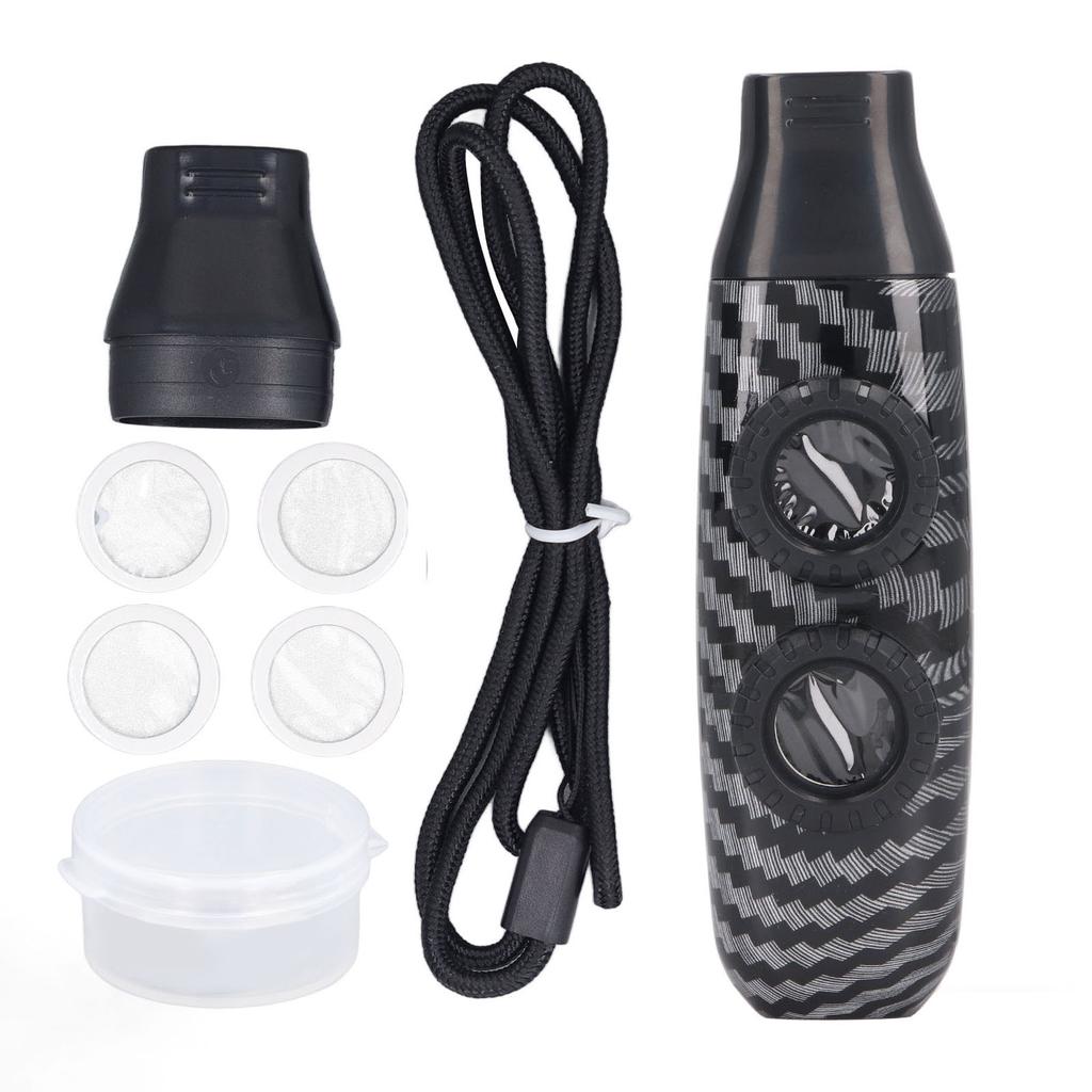 Флейта Kazoo с двумя отверстиями, регулируемый музыкальный духовой инструмент с диафрагмой для игры