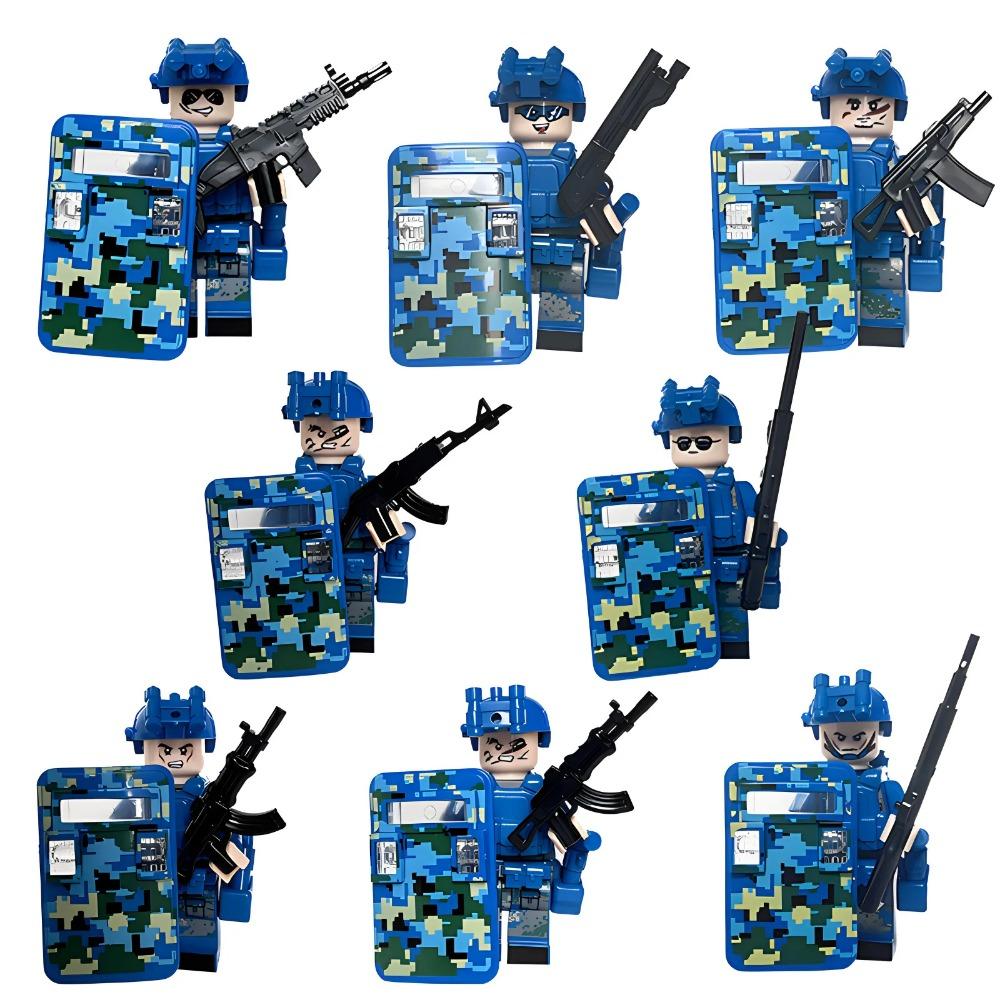 Куклы-гуманоиды, солдатики-конструкторы, мини-куклы, маленькие украшения, мультяшные персонажи, праздничные подарки для мальчиков и девочек