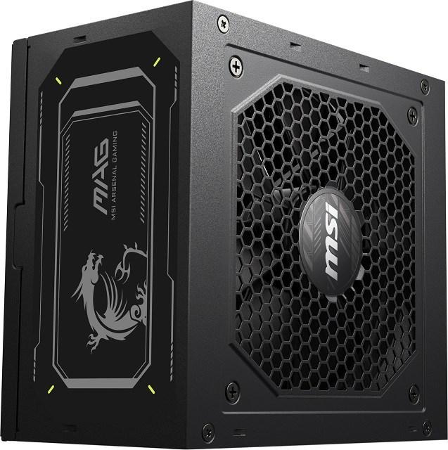 Msi Mag A850Gl 850W Pcie5 Ii 80 Gold Power Supply