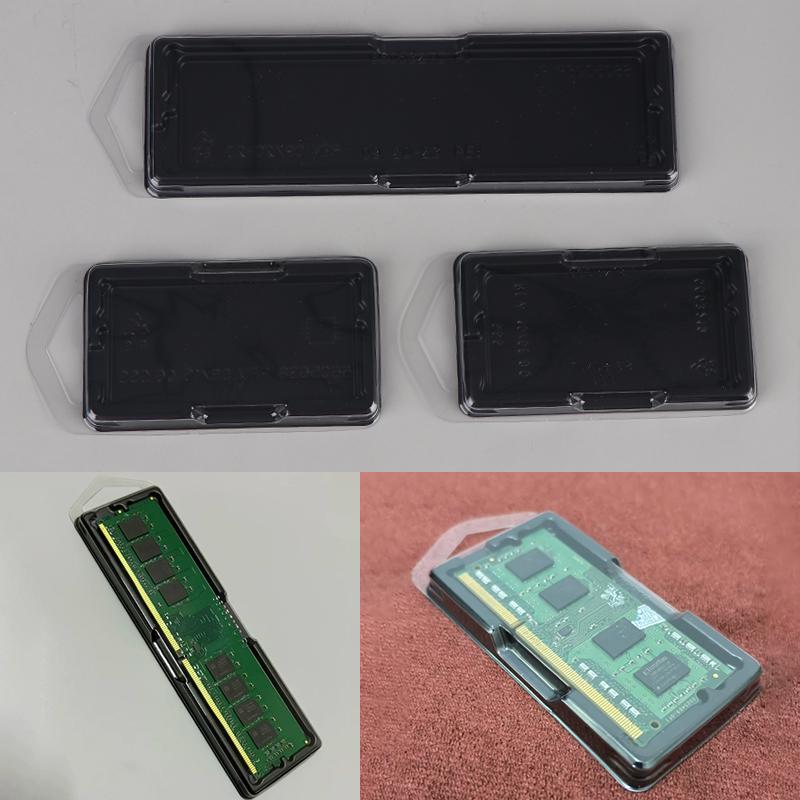 10 шт. Контейнер-держатель для DIMM-памяти Раскладушка Упаковочная коробка Blister Box для памяти DDR DDR3 DDR4 DDR5