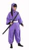 WELLERS Nintama Ninjutsu Academy Ninja Fifth Grade Free Cosplay Costume Set (Light Purple) Uniform, Size,