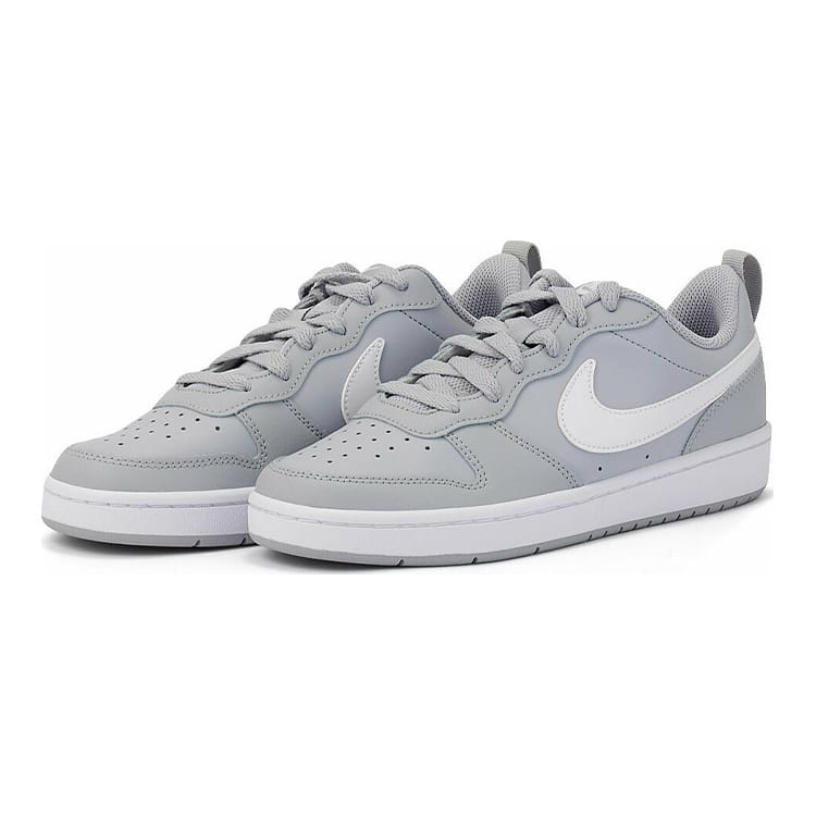 Nike Court Borough Low 2 'Gray White' GS BQ5448-008