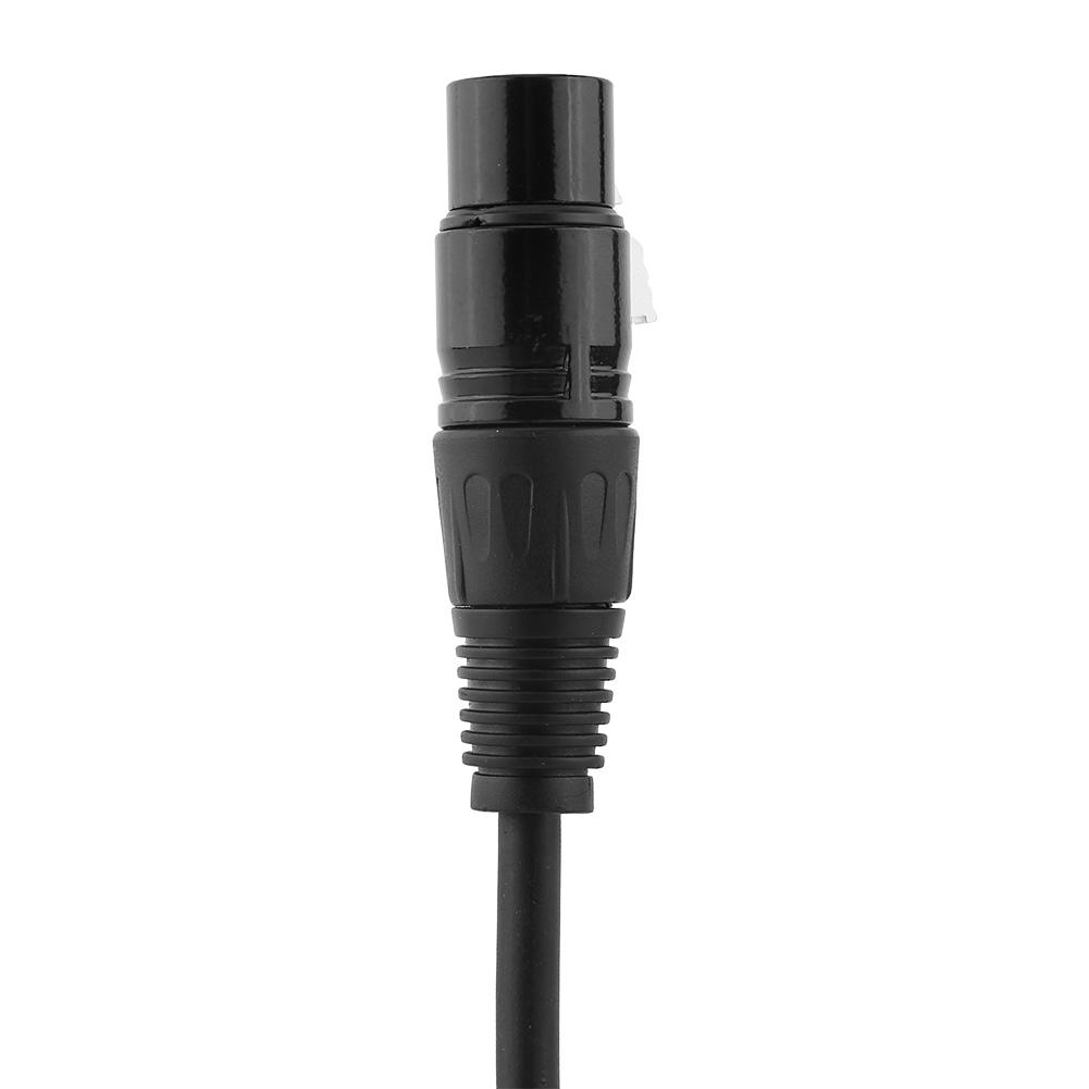 XLR Папа - Мама 3-контактный Экранированный Микрофонный Кабель Микрофонный Аудио Удлинитель 1М