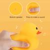 5Pcs Cute Duck Swimming Water Toys For Children Soft Rubber Float Squeeze Sound Squeaky Bathing Toy For Baby Bath Toys