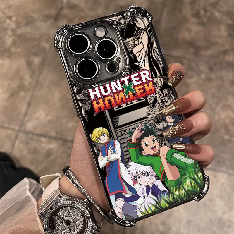 Чехол для телефона Аниме Hunter X Hunter Для iPhone 17 17e 16e 16 15 14 13 12 11 Pro Max X XR XSMax 7 8 Mini Air Plus Противоударный Airbag
