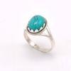 Turquoise 925 Sterling Silver Ring, Firoza Gemstone Handmade Women Boho Ring Jewelry