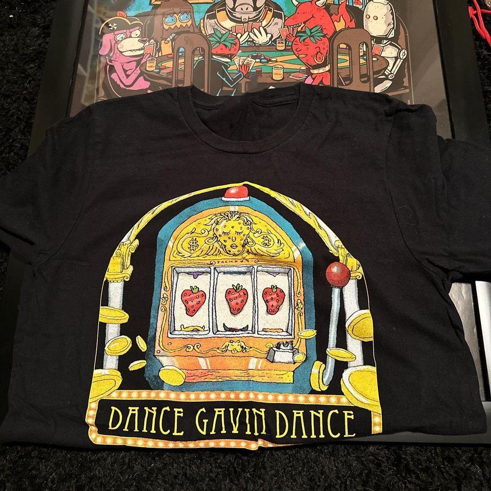 Unisex shirt Cotton Oversize Large Size Rare Collection Dance Gavin Dance Tour Gift For Fan All Size S to 5Xl T-shirt