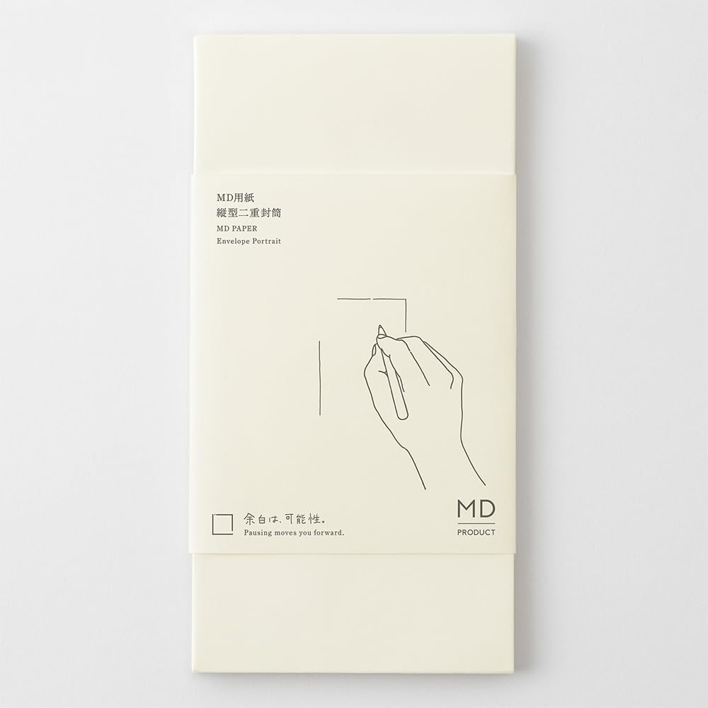 MIDORI MD 20582006 Vertical Envelopes, 8 Envelopes