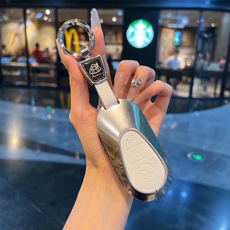 Suitable for Mercedes Benz Maybach S480 key protection case, new S-Class S400/S680/S450/S580 Maybach metal shell vsuy0