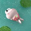 Игрушки для купания малышей от 1 до 3 лет Милая лягушка для плавания Игрушки для бассейна Плавающие заводные игрушки для ванны младенца Батарейки не требуются