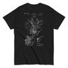 1938 Motorcycle Knucklehead Engine US Patent Vintage Unisex Classic T-Shirt