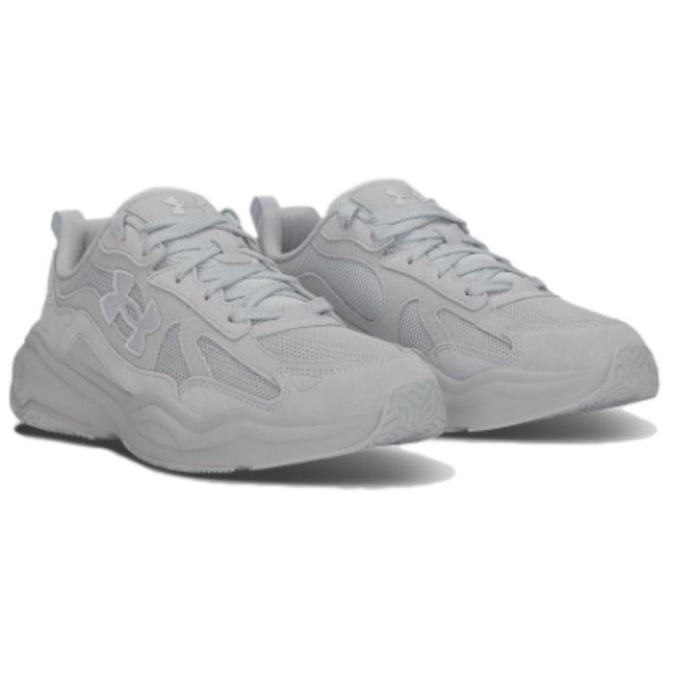 Under Armour Низкие повседневные кроссовки унисекс, серые, 6003966-014