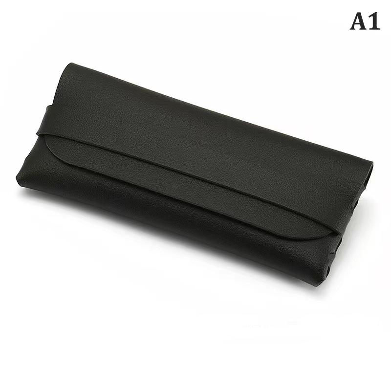 Чехол для очков, женская кожаная мягкая сумка для очков, портативная коробка для хранения очков