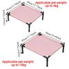 Detachable Pet Camping Bed Breathable Mesh Cat Sofa Bed Universal Cat Sleeping Bed  Outdoor Camping