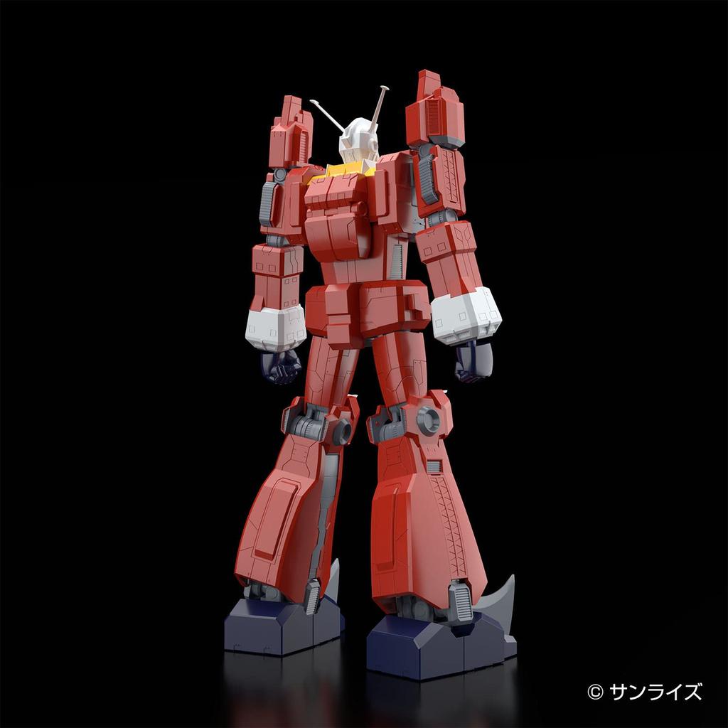Aoshima Bunka Kyozai Space Runaway approximately 24cm plastic model kit Ideon, 1/450 scale, tall, pre-colored DI-01