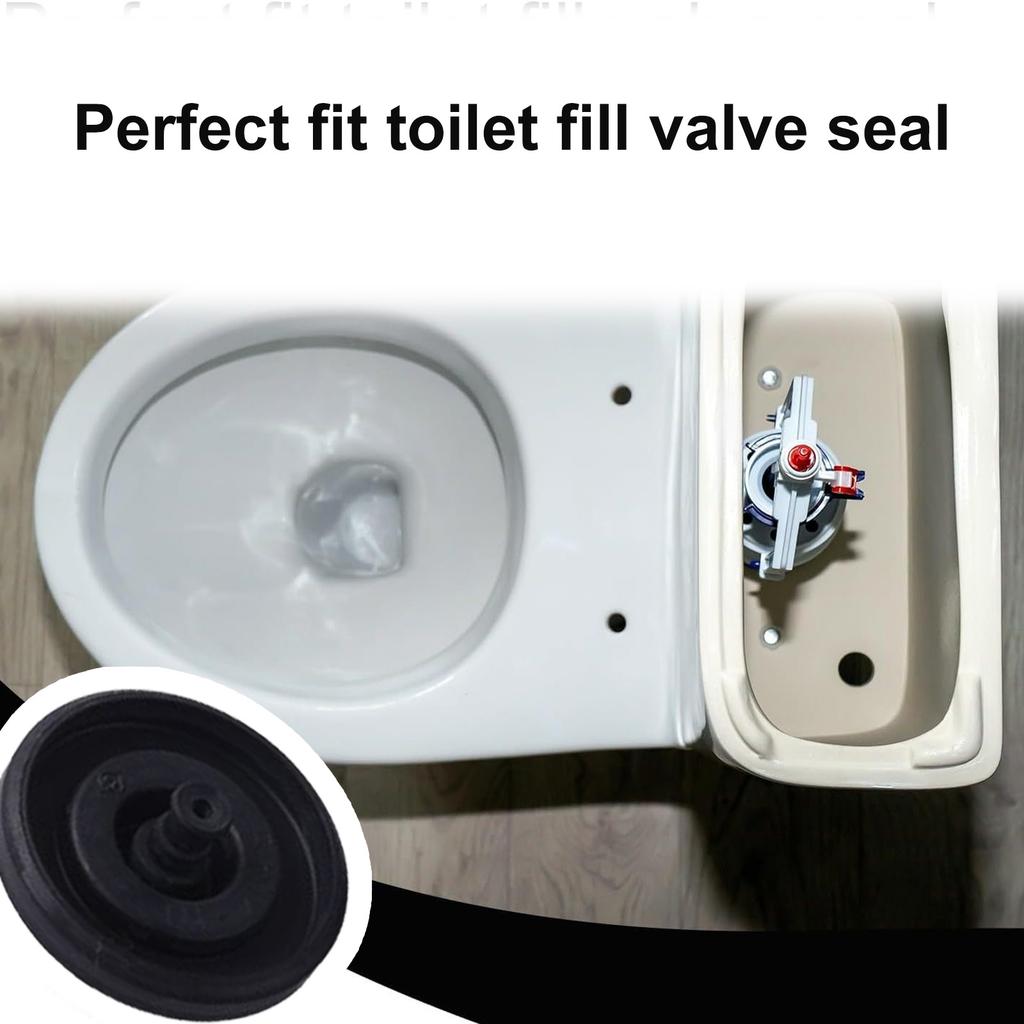 5pcs Toilet Tank Fill Valves Seal Replacement Accessory with Kohlers and Fluidmasters Rubber Seal Bathroom Accessory