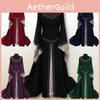 Medieval Womens Renaissance Vintage Gown Dress Halloween Party Costume Cosplay